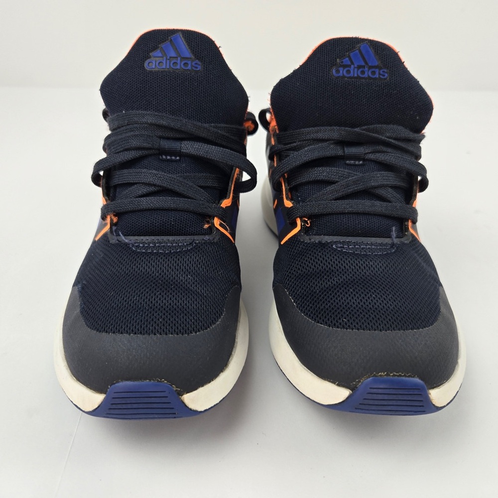 Adidas Navy and Orange Athletic Sneakers